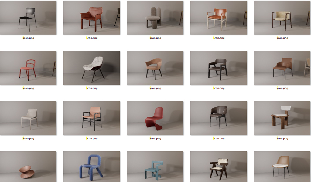 90 MODEL GHẾ ĐƠN VOL 1A